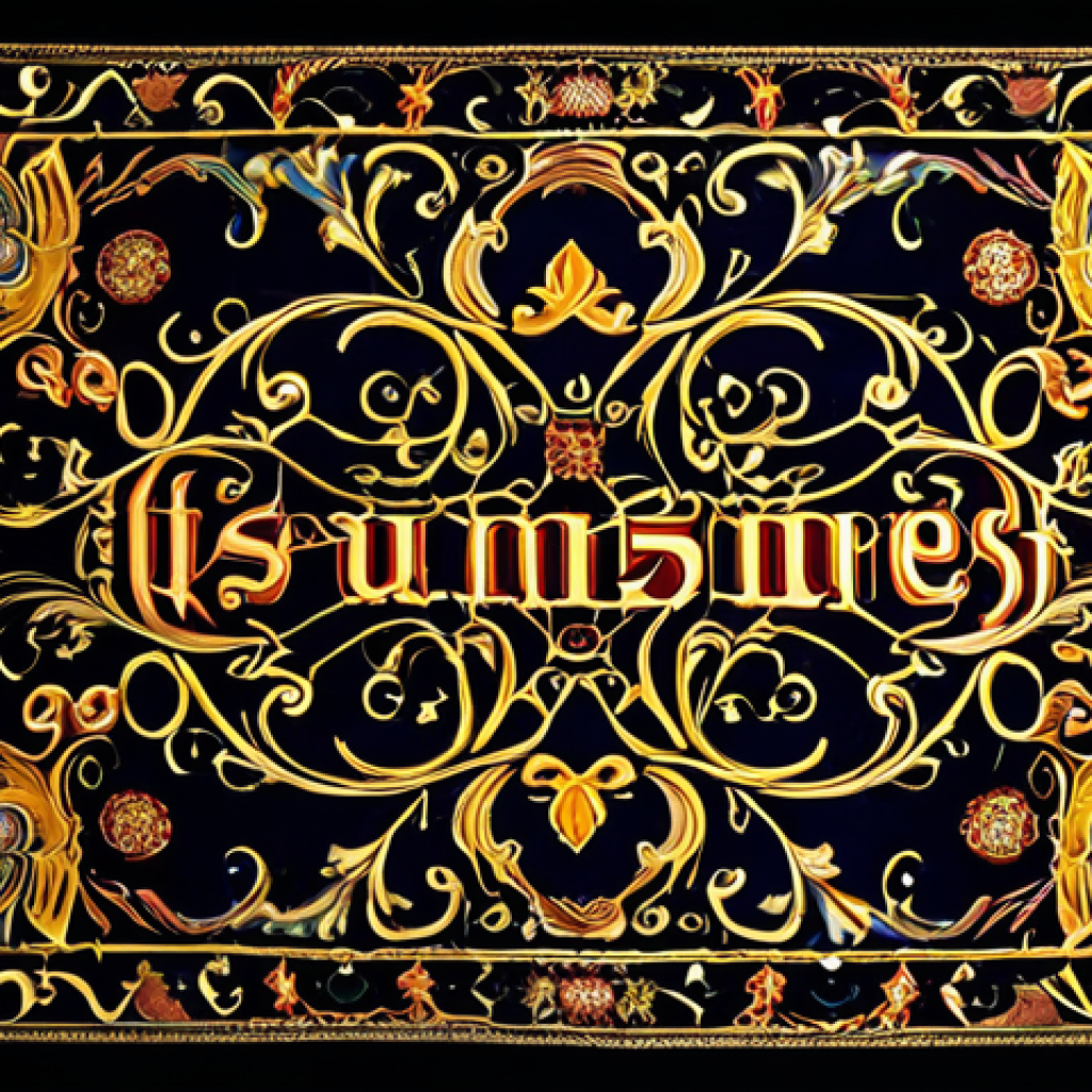 어휘력 증진을 위한 명언 활용 방법 - Image Prompt 1: The Luminous Tapestry of Words**