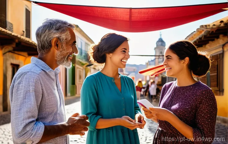 감정적인 연결을 위한 어휘 사용 - **Prompt 2: Unspoken Intentions and Quiet Impact**
    Two diverse individuals, a wise-looking older...